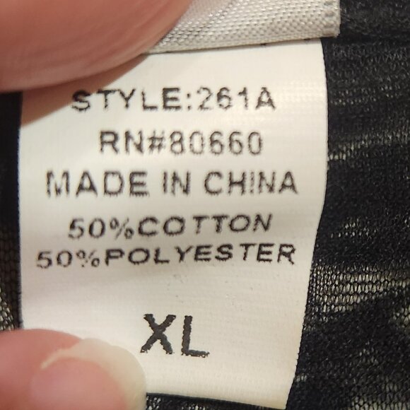 Short Sleeve Graphic Tee Shirt *SHEER* Willow Valley - Picture 8 of 11